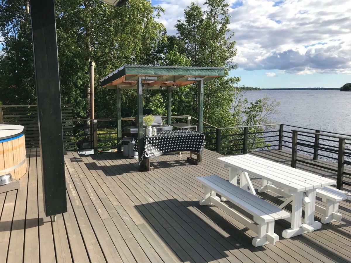 Riverside Cottage Aalto Borealis Keminmaa Exterior foto